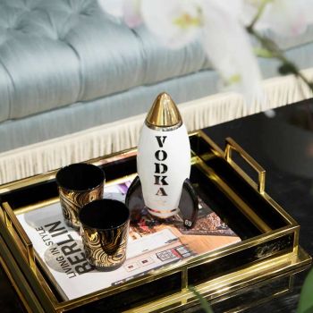 Jonathan Adler Rocket Wodka-Dekanter