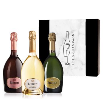Ruinart champagne set 