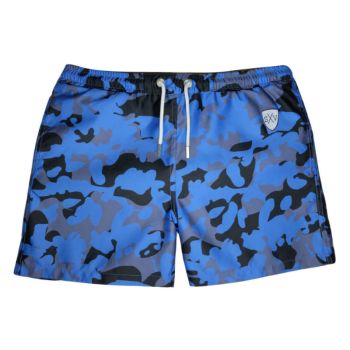 Saint Victory swim shorts - Camo Blue
