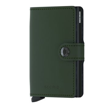 Secrid Miniwallet Matte - Green & Black