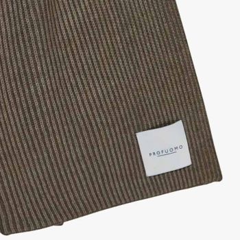 Profuomo gestrickte Schal aus Wolle - Grün