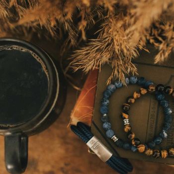 Steel & Barnett The Lake armband - navy