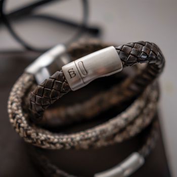 Steel & Barnett Riley-Armband - braun