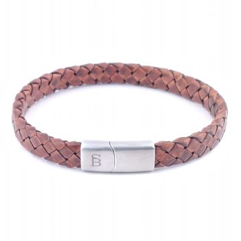 Steel & Barnett Riley Bracelet- caramel