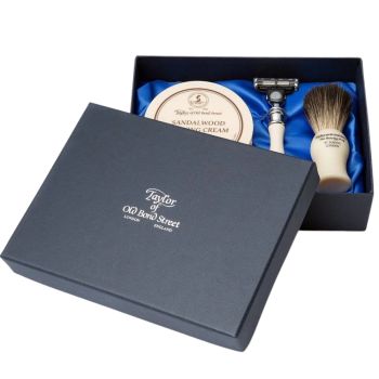 Taylor Of Old Bond Street Premium Shaving Giftbox Sandalwood
