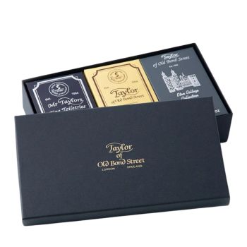 Taylor Of Old Bond Street Mixed Bath Soap Gift Box