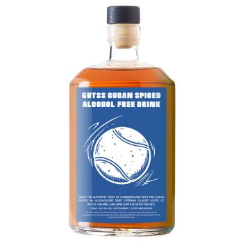 Personalised Non-Alcoholic Rum - Padel & Tennis Edition