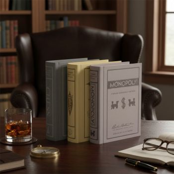 Das Vintage Bücherregal Spieltrio