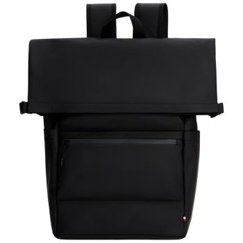 Tommy Hilfiger Rolltop Backpack - Black