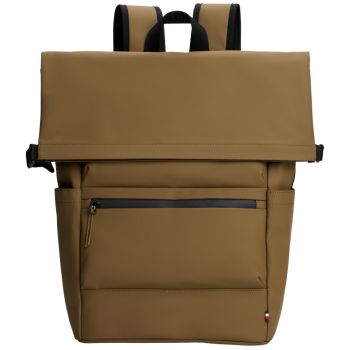Tommy Hilfiger Rolltop Backpack - Olive Green