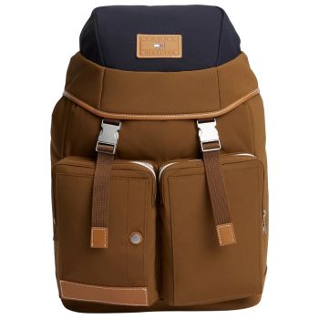 Tommy Hilfiger Casual Flag Backpack - Brown