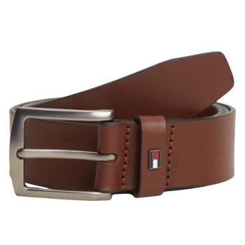Tommy Hilfiger Denton Leather Belt - Cognac