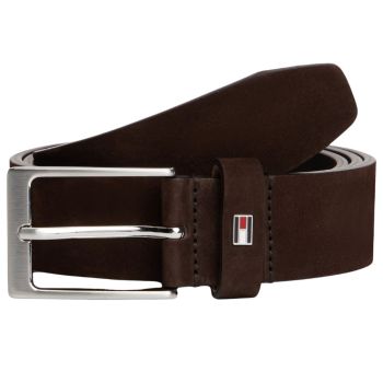 Tommy Hilfiger Leather Belt - Dark Brown