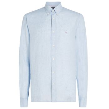 Tommy Hilfiger Linen Shirt - Light Blue