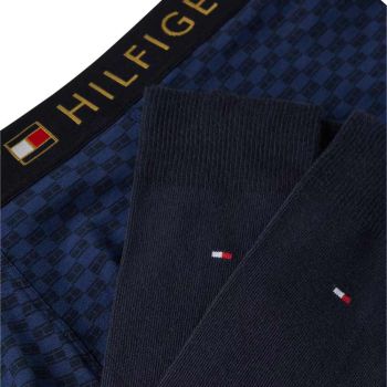 Tommy Hilfiger Boxershorts- & Socken-Set – Marineblau