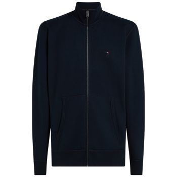 Tommy Hilfiger Zip-Through Fleece Cardigan - Navy