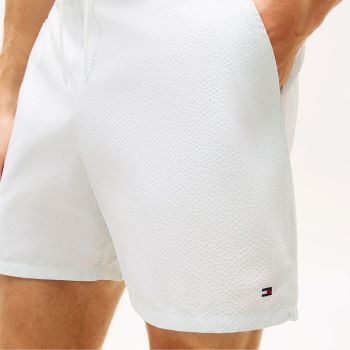 Tommy Hilfiger Swim Shorts - Blue/Ecru