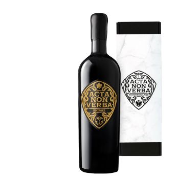 Tomorrowland Acta Non Verba Shiraz Red Wine Gift Box