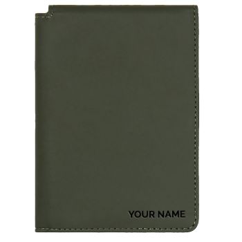 Green Personalised Passport Cover - Green