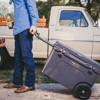 YETI Tundra Haul Kühlbox Auf Rädern - Holzkohle