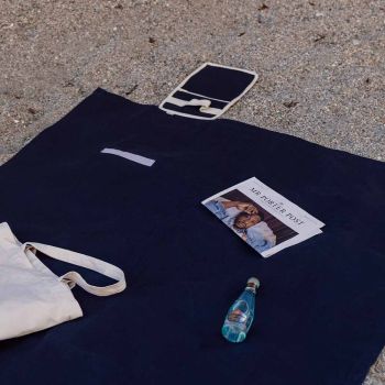 Volonne Aware™ Recycled Canvas Picnic Blanket - Blue