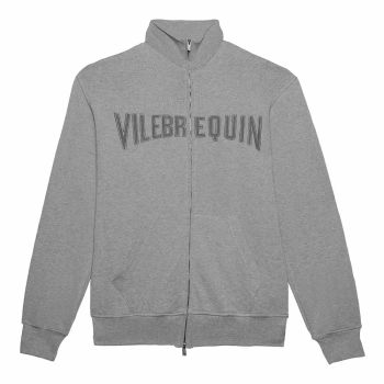 Vilebrequin Sweatshirt mit Reißverschluss - Grau
