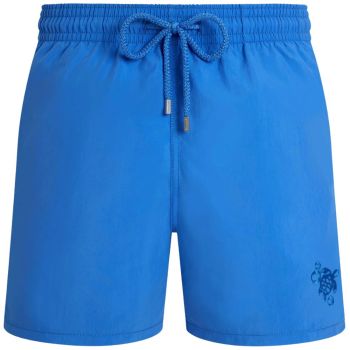 Vilebrequin Moorea Swim Shorts Water-reactive Bubble Turtles - Blue