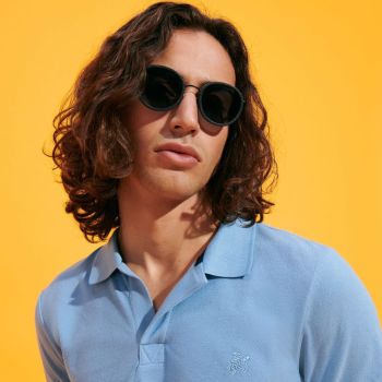 Vilebrequin Tulpenholz Sonnenbrille VBQ X Shelter - Schwarz