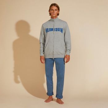 Vilebrequin Sweatshirt mit Reißverschluss - Grau
