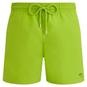 Vilebrequin Swim Shorts Water-reactive Sharks - Green