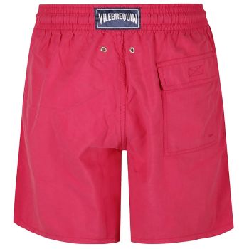 Vilebrequin Badeshorts Wasser reagierende Oktopusse - Rosa-Rot