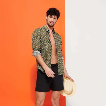 Vilebrequin Badeshorts - Marineblau