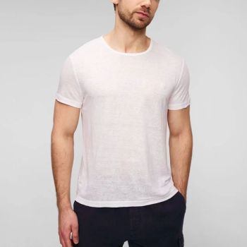 Vilebrequin Leinen-T-Shirt - Weiß