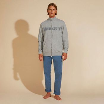 Vilebrequin Sweatshirt mit Reißverschluss - Grau