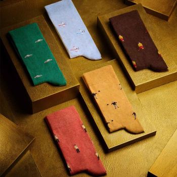 The London Sock Exchange Die Goldfinger Kollektion