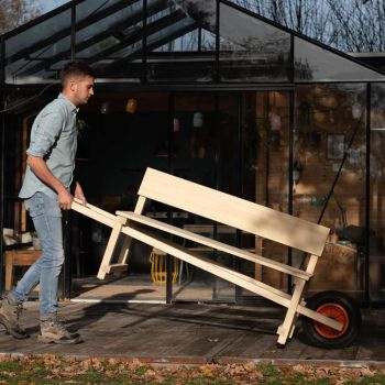 Weltevree Wheelbench - Oak