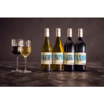 Personalisierter Wein - Quartett Hobbies