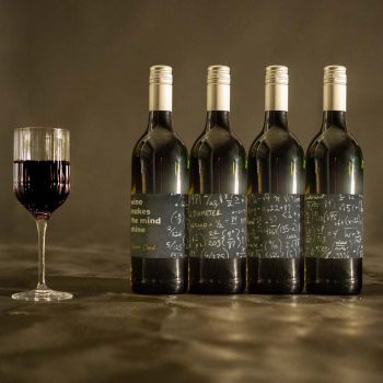 Personalisierter Wein - Quartett Math