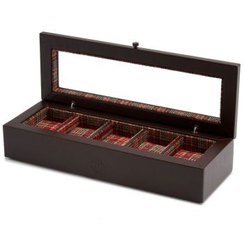 WOLF WM Brown 5 Stück Uhrenbox - Braun