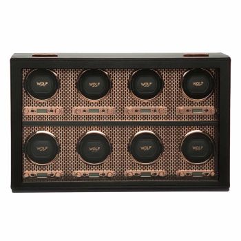 WOLF Axis 8 Stück Uhrenbeweger - Kupfer