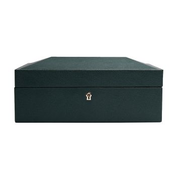 WOLF British Racing 8 Stück Uhrenbox - Grün