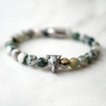 Bracelet BVLLIN Wolf Camo Green