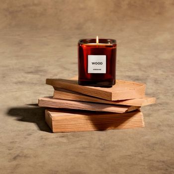 Assouline Bibliothek Kerze - Holz