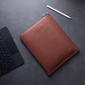 Woolnut Leder-Folio Für 11‑Zoll iPad Pro & Air – Cognac