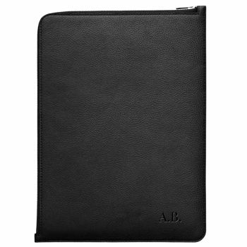 Woolnut Leather Folio for 13/14-inch MacBook - Black