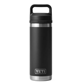 YETI Rambler 18 Oz Bottle With Chug Cap - Black
