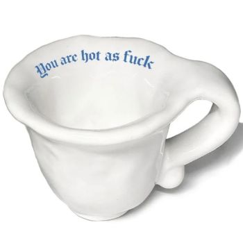 Incartato Ceramics Issues Espresso Cup - "You are hot as fuck"