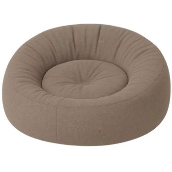Zaque Charlie XL Floating Loveseat Bean Bag - Copa Taupe