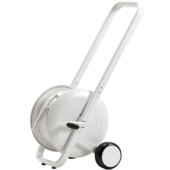 Zee Tasman Hose Trolley 50m - White