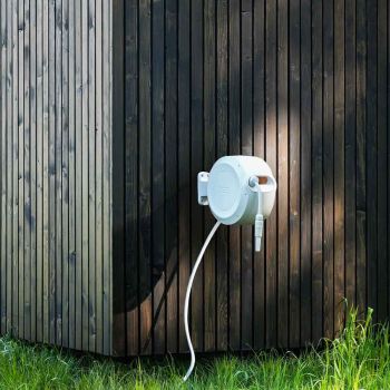 Zee Mirtoon Gartenschlauchaufroller 10m - Weiß